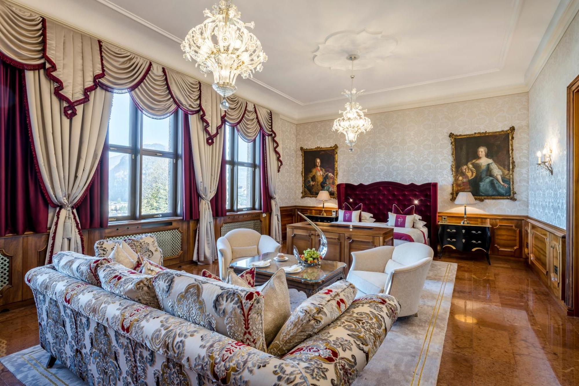 Hotel Schloss Moenchstein Salzburg Dış mekan fotoğraf